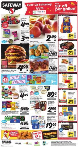 safeway - Safeway Weekly Ad - 07/29 - 08/04 2026