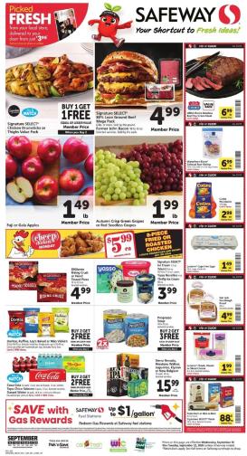 safeway - Safeway Weekly Ad - 09/16 - 09/22 2026