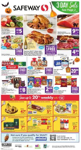 safeway - Safeway Weekly Ad - 10/29 - 11/04 2025