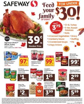 safeway - Safeway Specialty Publication - 11/19 - 11/27 2025