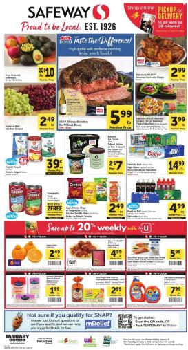 safeway - Safeway Weekly Ad - 01/02 - 01/06 2026