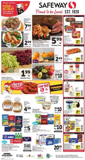 safeway - Safeway Weekly Ad - 04/08 - 04/14 2026