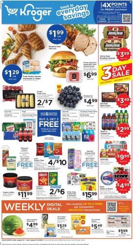 kroger - Kroger Weekly Ad - 08/12 - 08/18 2026