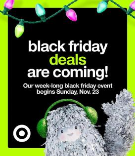 target - Weekly ads Target BLACK FRIDAY from 11/23/2025