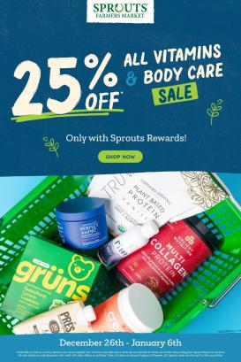 sprouts - Sprouts Weekly Ad - 12/31/2025 - 01/07/2026 2026
