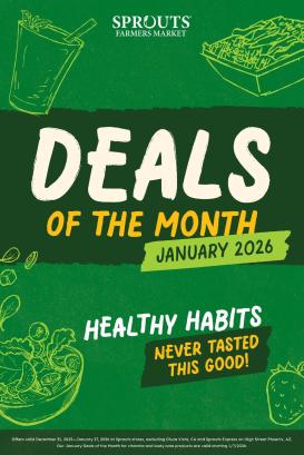 sprouts - Sprouts Monthly Ad - 12/31/2025 - 01/28/2026 2026