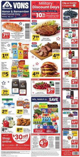 vons - Vons Weekly Ad - 05/20 - 05/26 2026