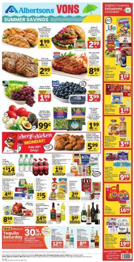 vons - Vons Weekly Ad - 07/15 - 07/21 2026