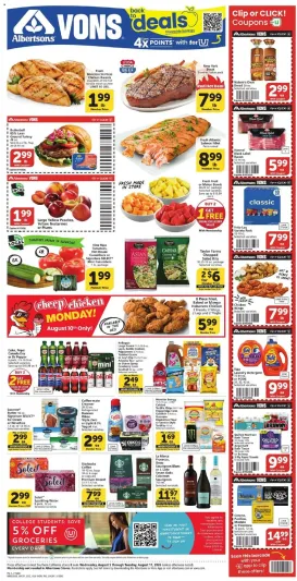 vons - Vons Weekly Ad - 08/05 - 08/11 2026