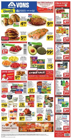 vons - Vons Weekly Ad - 08/12 - 08/18 2026