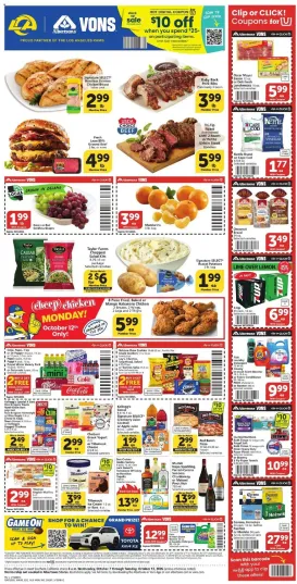 vons - Vons Weekly Ad - 10/07 - 10/13 2026