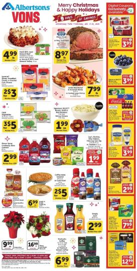 vons - Vons Weekly Ad - 12/17 - 12/25 2025