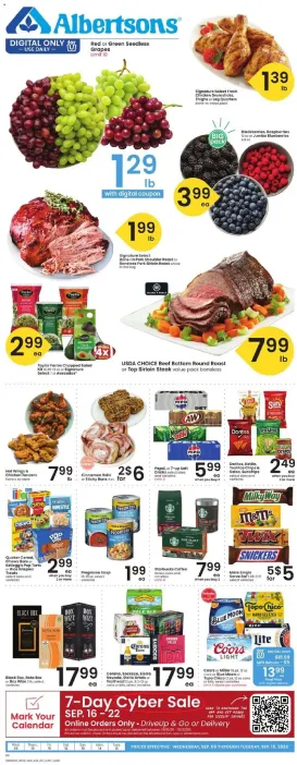 albertsons - Albertsons Weekly Ad - 09/09 - 09/15 2026