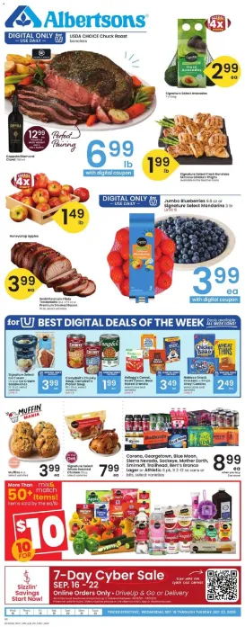 albertsons - Albertsons Weekly Ad - 09/16 - 09/22 2026