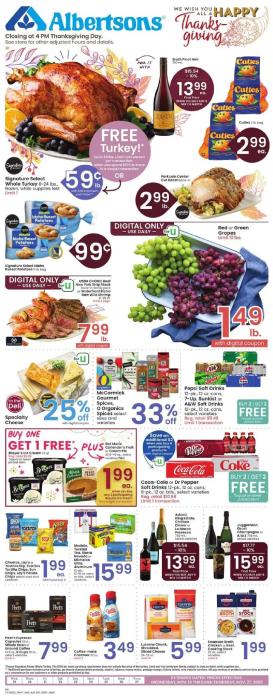 albertsons - Albertsons Weekly Ad - 11/19 - 11/27 2025
