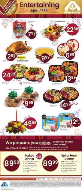 albertsons - Albertsons Specialty Publication - 11/19 - 11/27 2025