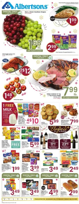 albertsons - Albertsons Weekly Ad - 12/10 - 12/16 2025