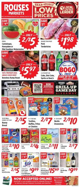 rouses - Rouses Weekly Ad - AL - 08/19 - 08/26 2026