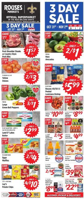 rouses - Rouses Weekly Ad - LA - 10/29 - 11/05 2025