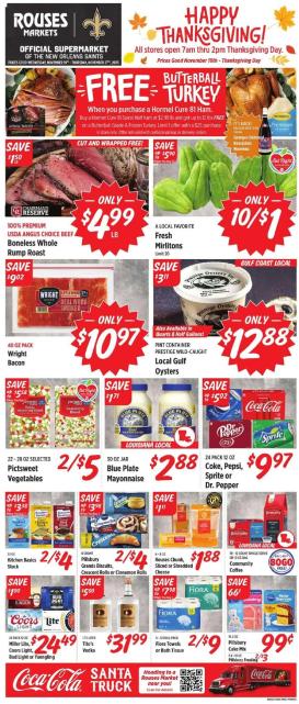 rouses - Rouses Weekly Ad - LA - 11/19 - 11/27 2025