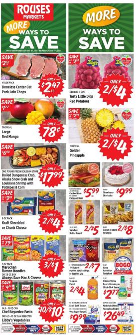 rouses - Rouses Weekly Ad - AL - 03/18 - 03/25 2026