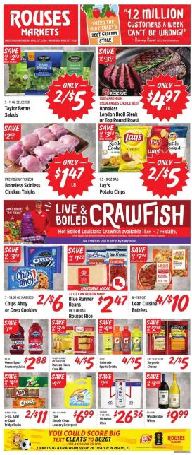 rouses - Rouses Weekly Ad - AL - 04/22 - 04/29 2026