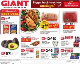 giant - Giant Weekly Ad - 08/07 - 08/13 2026