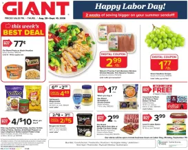 giant - Giant Weekly Ad - 08/28 - 09/10 2026