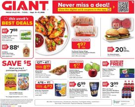 giant - Giant Weekly Ad - 09/11 - 09/17 2026