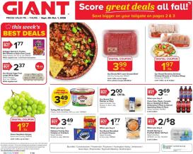 giant - Giant Weekly Ad - 09/25 - 10/01 2026