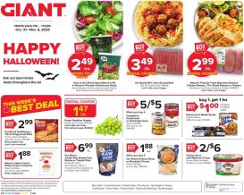 giant - Giant Weekly Ad - 10/31 - 11/06 2025