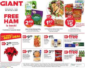 giant - Giant Weekly Ad - 11/28 - 12/04 2025