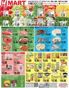 hmart - Hmart Weekly Ad - ENGLISH/KOREAN - HI - 08/28 - 09/03 2026