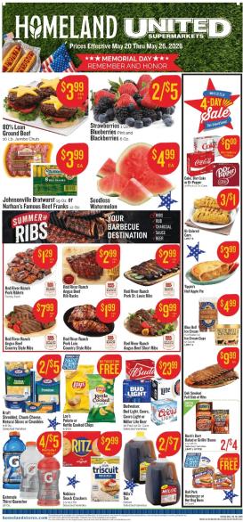 homeland - Homeland Weekly Ad - 05/20 - 05/26 2026
