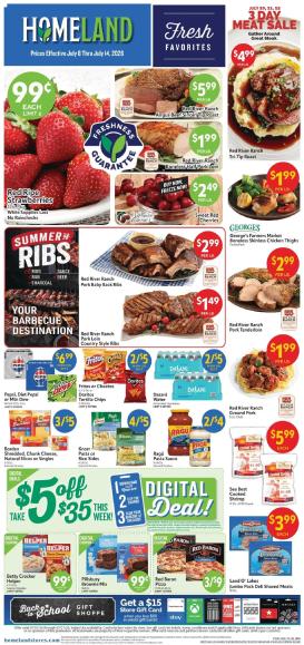 homeland - Homeland Weekly Ad - 07/08 - 07/14 2026