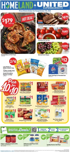 homeland - Homeland Weekly Ad - 10/21 - 10/27 2026