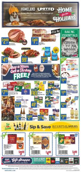 homeland - Homeland Weekly Ad - 11/19 - 11/27 2025