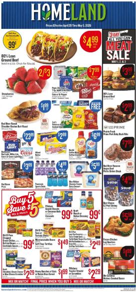 homeland - Homeland Weekly Ad - 04/29 - 05/05 2026