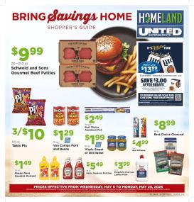 homeland - Homeland Bring Savings Home Shopper's Guide - 05/01 - 05/31 2026
