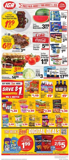 iga - IGA Weekly Ad - 08/05 - 08/11 2026