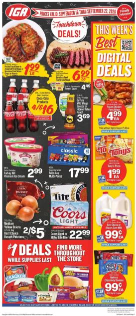 iga - IGA Weekly Ad - 09/16 - 09/22 2026