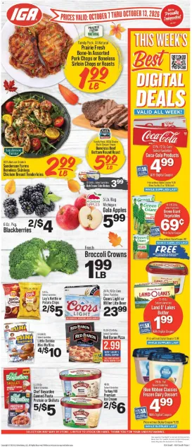 iga - IGA Weekly Ad - 10/07 - 10/13 2026