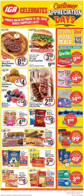 iga - IGA Weekly Ad - 10/14 - 10/20 2026