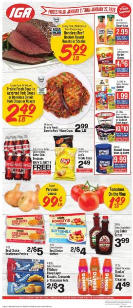 iga - IGA Weekly Ad - 01/21 - 01/27 2026