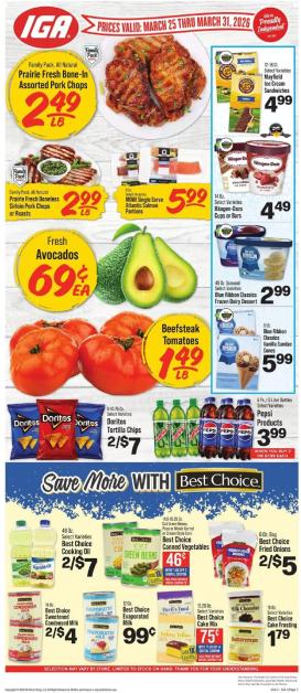 iga - IGA Weekly Ad - 03/25 - 03/31 2026