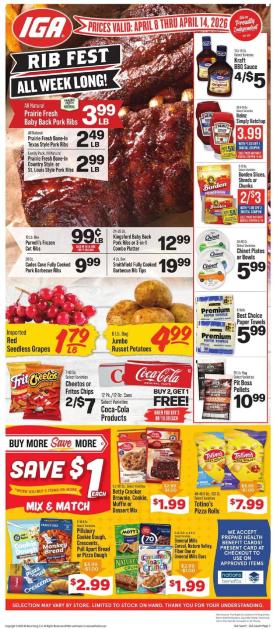 iga - IGA Weekly Ad - 04/08 - 04/14 2026
