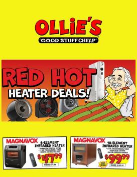 ollies - Ollie's Red Hot Deals - 11/10 - 11/19 2025