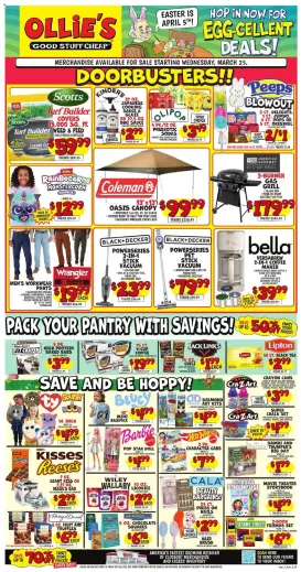 ollies - Ollie's Weekly Ad - 03/25 - 04/01 2026