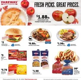 fareway - Fareway Weekly Ad - 10/19 - 10/24 2026