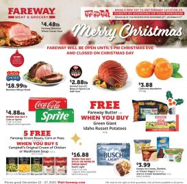 fareway - Fareway Weekly Ad - 12/22 - 12/27 2025